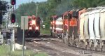 Three way train meet!!